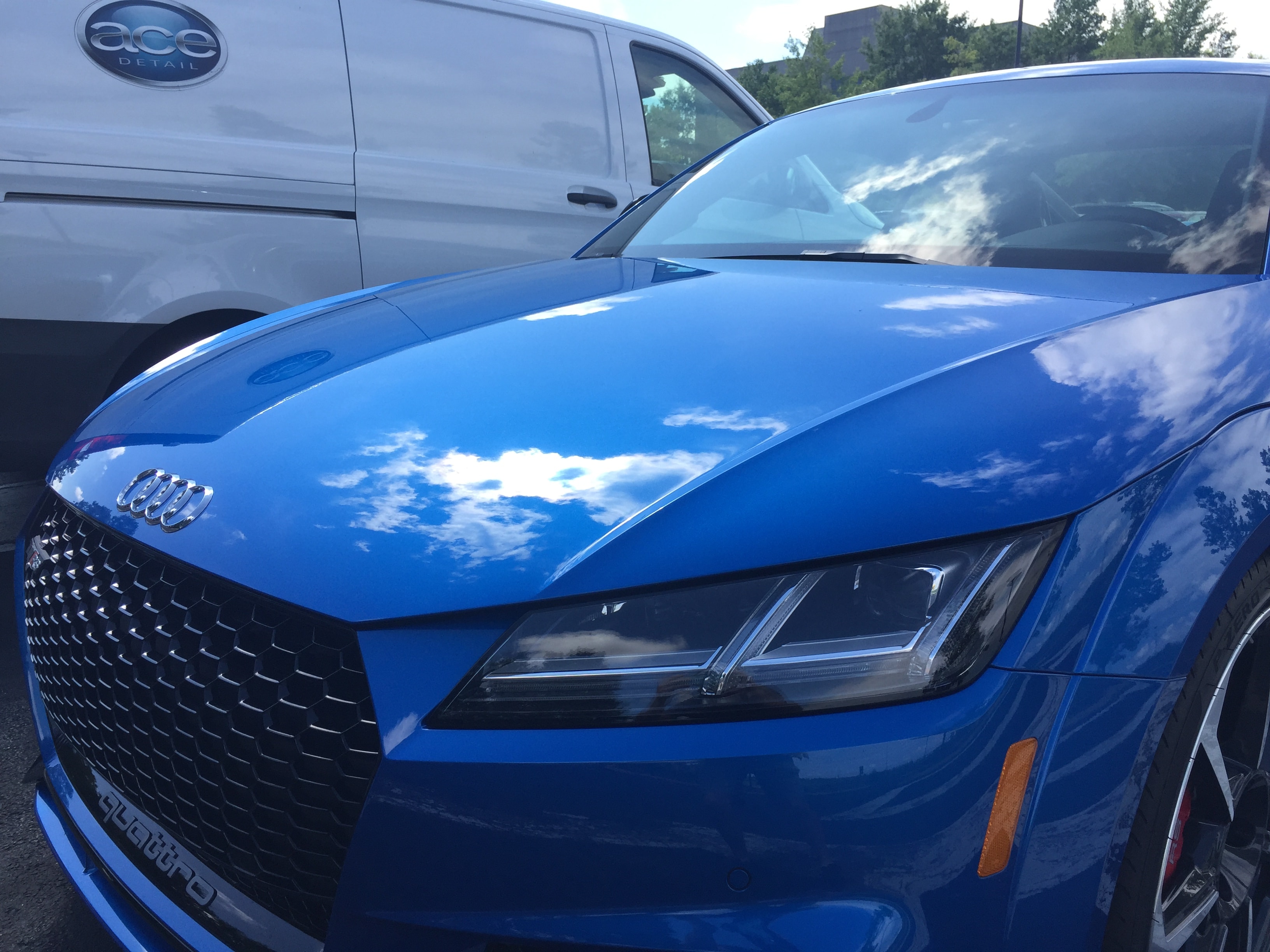 Full Detail — Dark Blue Truck